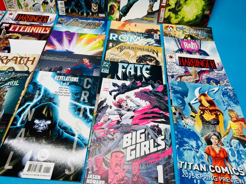 Photo 1 of 593931…final sale- 33 unsleeved comics 