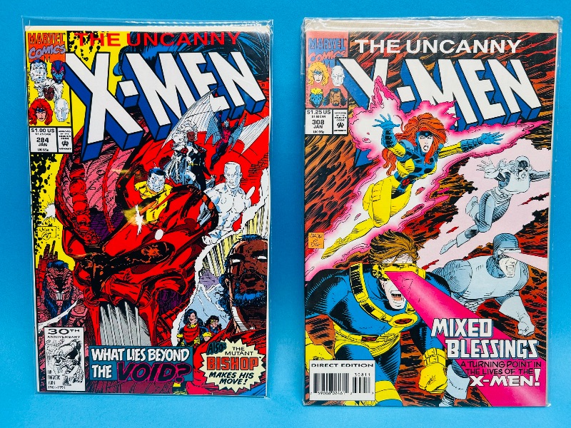 Photo 1 of 593966…2 X-men comics in plastic sleeves 
