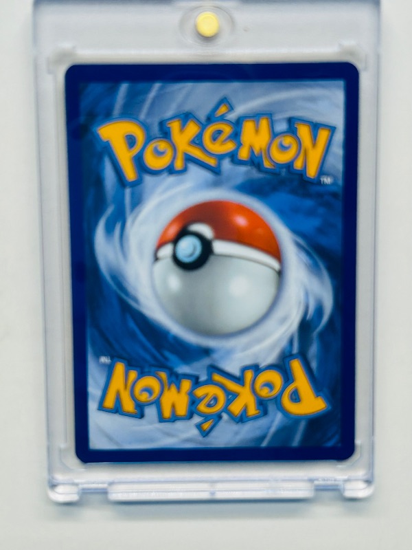 Photo 1 of 593975…Pikachu  Pokemon card in hard plastic case