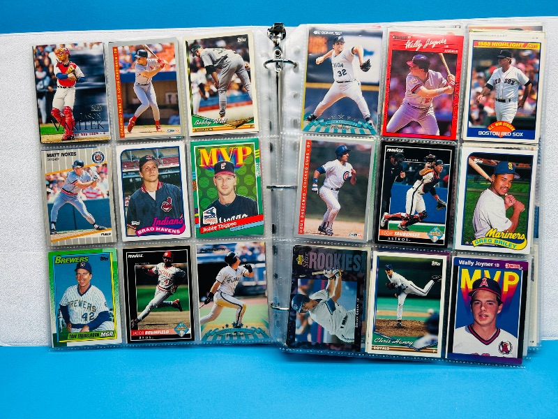 View 20 of 593996… final sale -360 baseball cards in binder-no return/refund