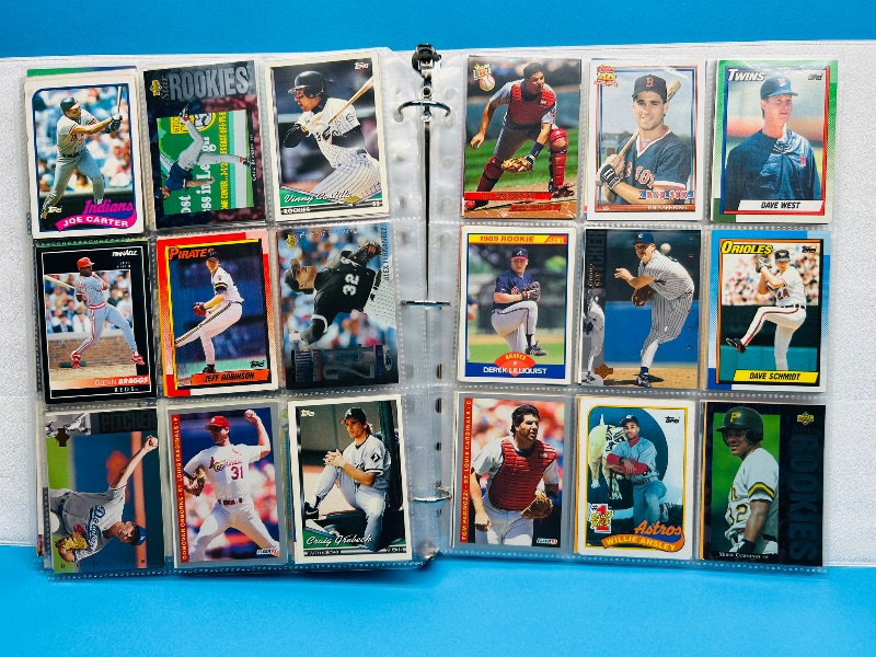 View 12 of 593996… final sale -360 baseball cards in binder-no return/refund