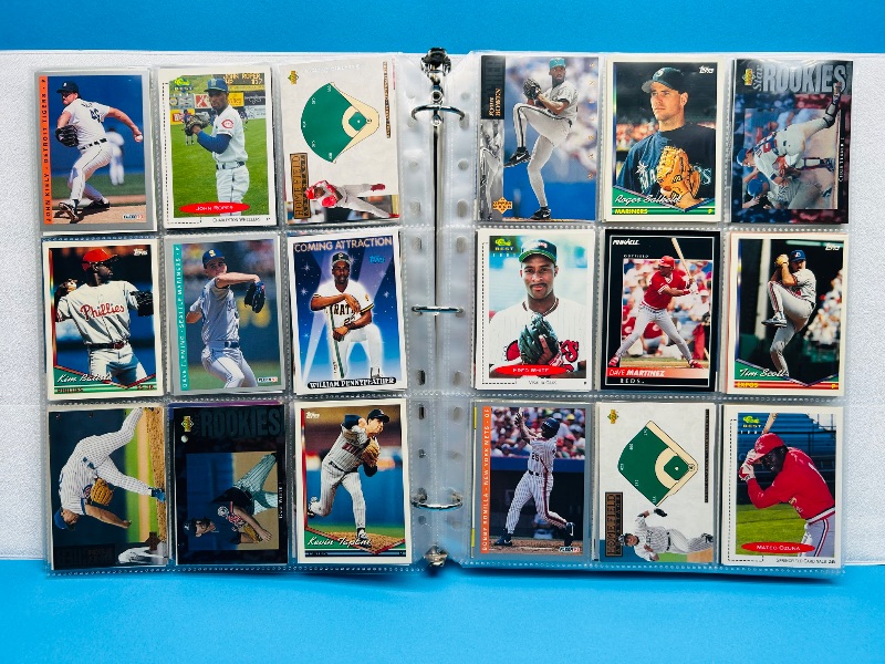 View 17 of 593996… final sale -360 baseball cards in binder-no return/refund