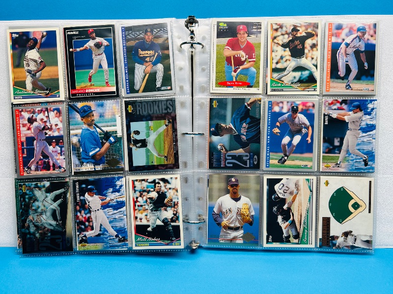 View 21 of 593996… final sale -360 baseball cards in binder-no return/refund
