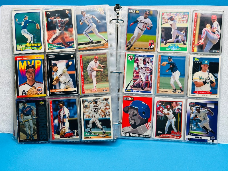 View 10 of 593996… final sale -360 baseball cards in binder-no return/refund