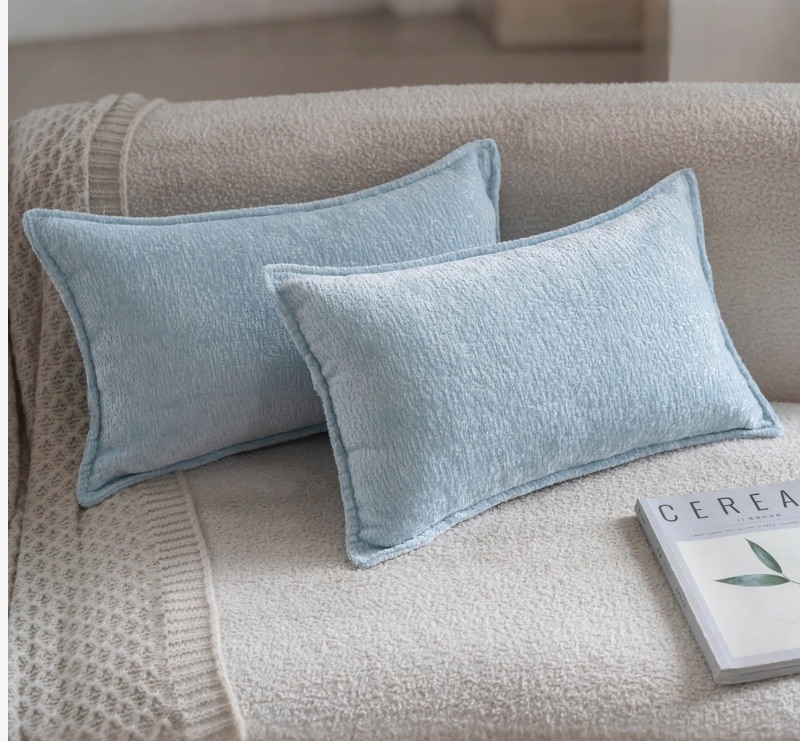 Photo 1 of 594002…light blue throw pillow covers 12x20”