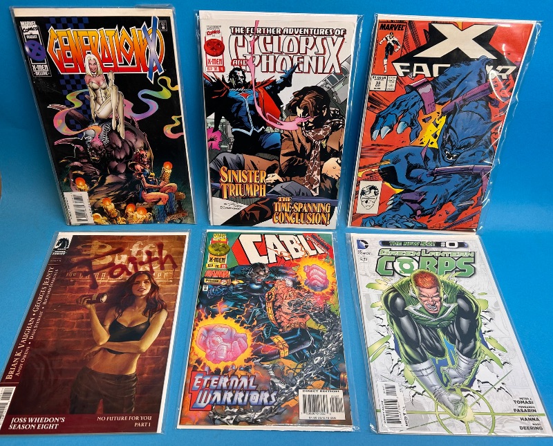 Photo 1 of 594044…6 comics in plastic sleeves