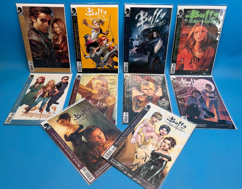 Photo 1 of 594049…10 Buffy the vampire slayer comics in plastic sleeves