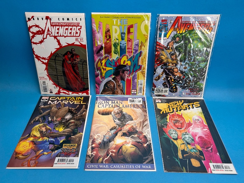 Photo 1 of 594053…6 comics in plastic sleeves 