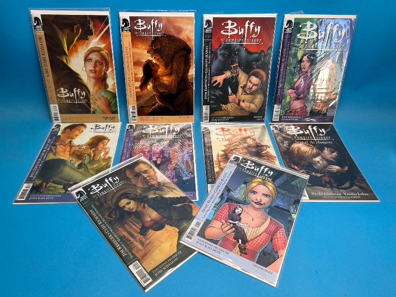 Photo 1 of 594056…10 Buffy the vampire slayer comics in plastic sleeves 