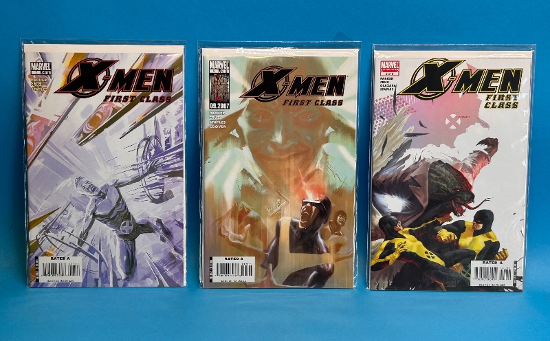 Photo 1 of 594058…3 X-men comics in plastic sleeves 