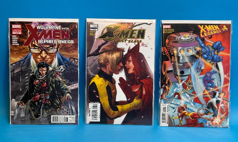 Photo 1 of 594060…3 X-men comics in plastic sleeves 