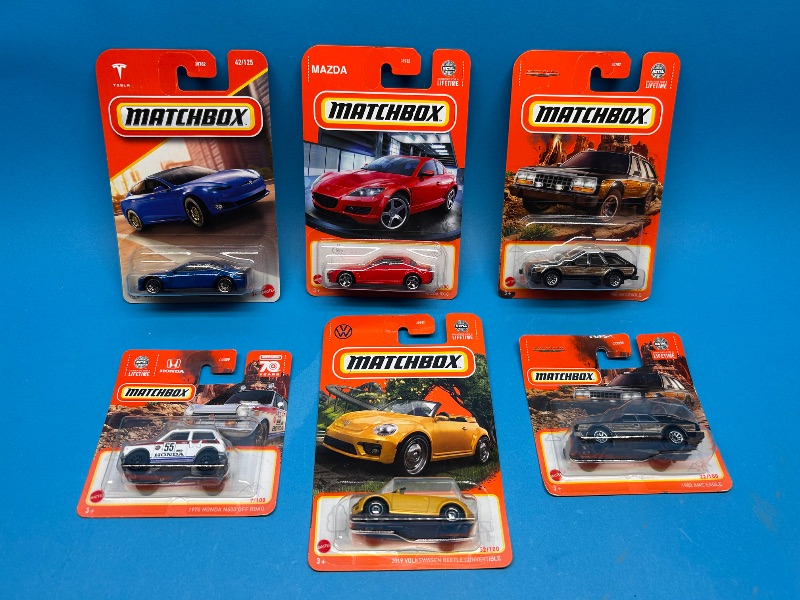 Photo 1 of 594119… 6 matchbox die cast  cars 