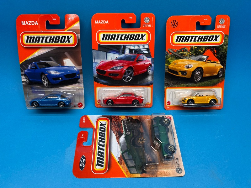 Photo 1 of 594124…4 matchbox die cast cars 