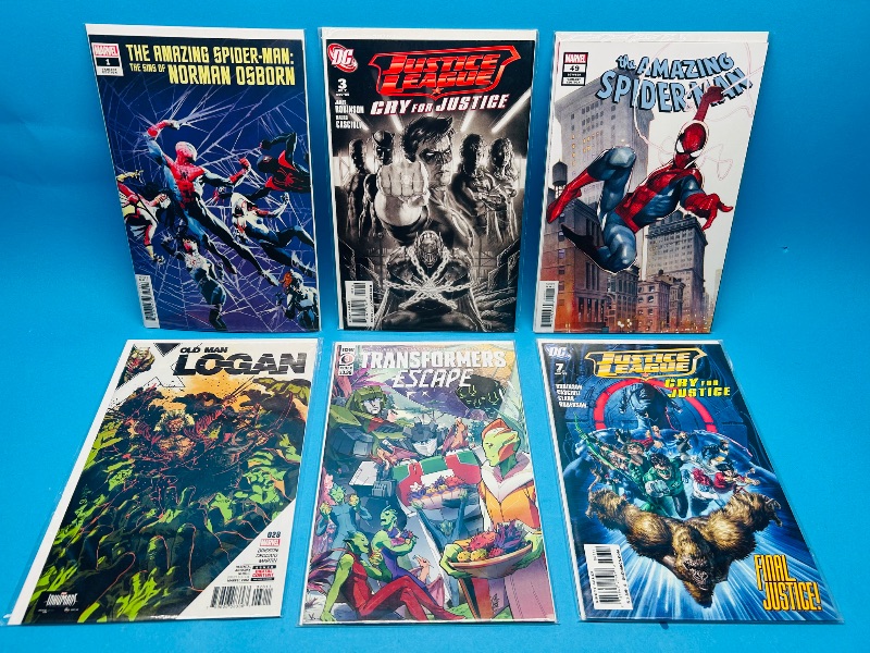 Photo 1 of 594594… 6 comics in plastic sleeves 