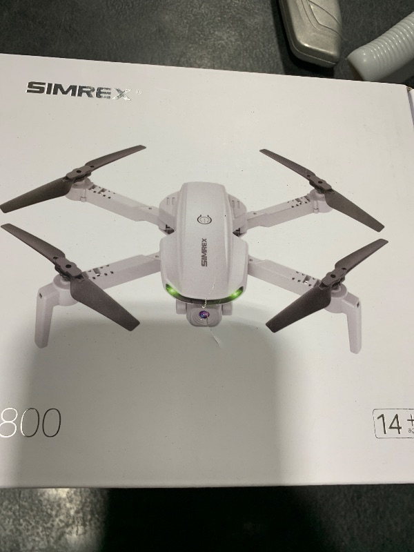 Photo 1 of SIMREX Drone With Camera 1080P for Kids And Adults, RC Quadcopter with Altitude Hold, Mini Drone With One Key Start, Waypoint Fly, Headless Mode, 3D Flip, 3 Speeds, Remote Control Drone for Beginners