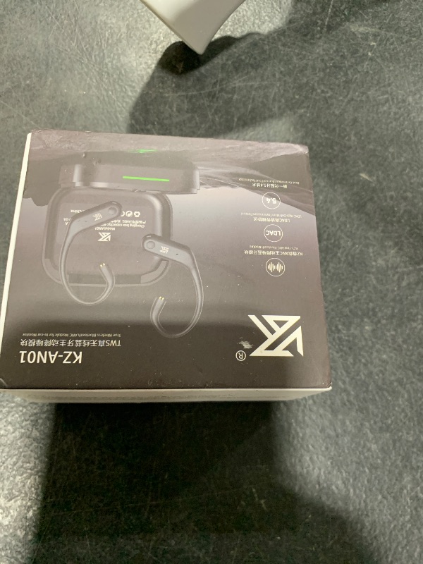 Photo 1 of KZ AN01 True Wireless Bluetooth 5.4 Earhook, Bluetooth Adapter for in-Ear Monitor with 4 Mic AI ANC, 0.75/0.78mm 2Pin Connector with Charging Case, Supports Fingertip Controls & LDAC SBC