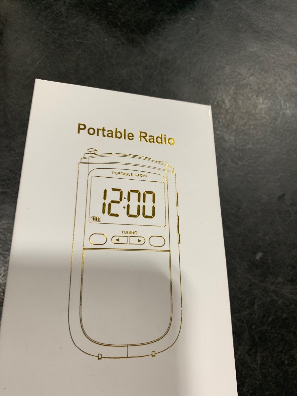 Photo 1 of AM FM Walkman Radio:900mAh Rechargeable Portable Transistor Pocket Radio with Best Reception Digital Tuning, LCD Screen,Stereo Earphone Jack, Sleep Timer and Alarm Clock for Jogging,Walking Grey