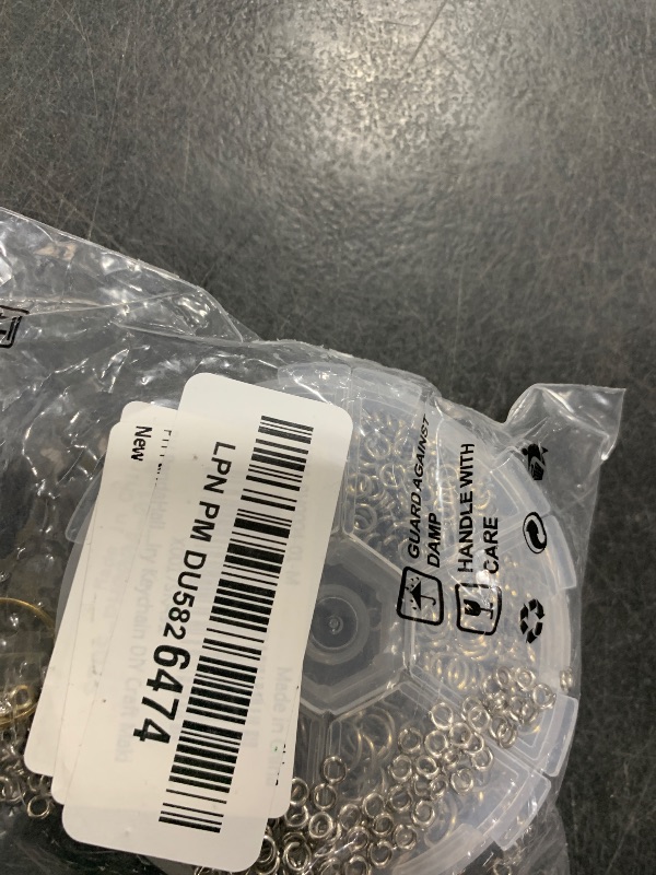 Photo 1 of PH PandaHall 1000pcs 304 Stainless Steel Jump Rings, 18-Gauge Open Jump Ring 4/5/6/8/9/10mm Connector Rings O Ring Chainmail Rings for Earring Bracelet Necklace Jewelry Keychain DIY Craft Making
