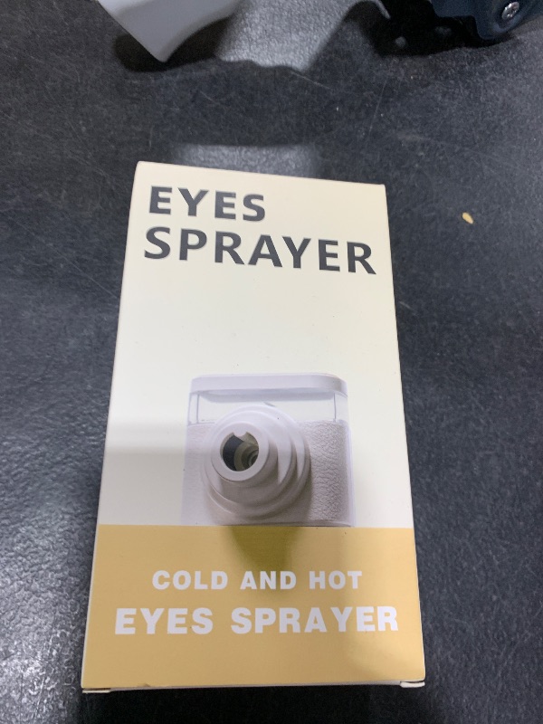 Photo 1 of Johncase Relief Dry Eyes Spray Eye Heated Nano Mist Sprayer Portable Warm Compress Eyes Mister for Eyelid,Eye Skin SPA Eye Steam and Stye Mini Eye Drops Tool