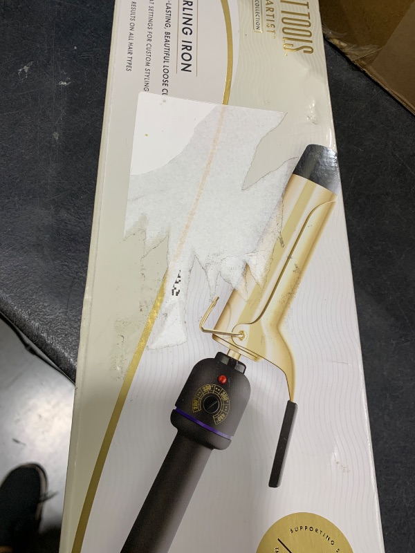 Photo 1 of HOT TOOLS Professional 24K Gold 1-1/2'' Digital Curling Iron, 1 ct.