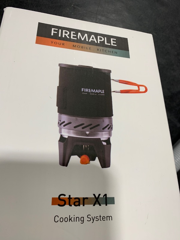 Photo 1 of Fire-Maple "Fixed Star 1" Backpacking and Camping Stove System | Outdoor Propane Cooking Gear | Portable Pot/Jet Burner Set | Ideal for Hiking, Trekking, Fishing, Hunting Trips and Emergency Use
