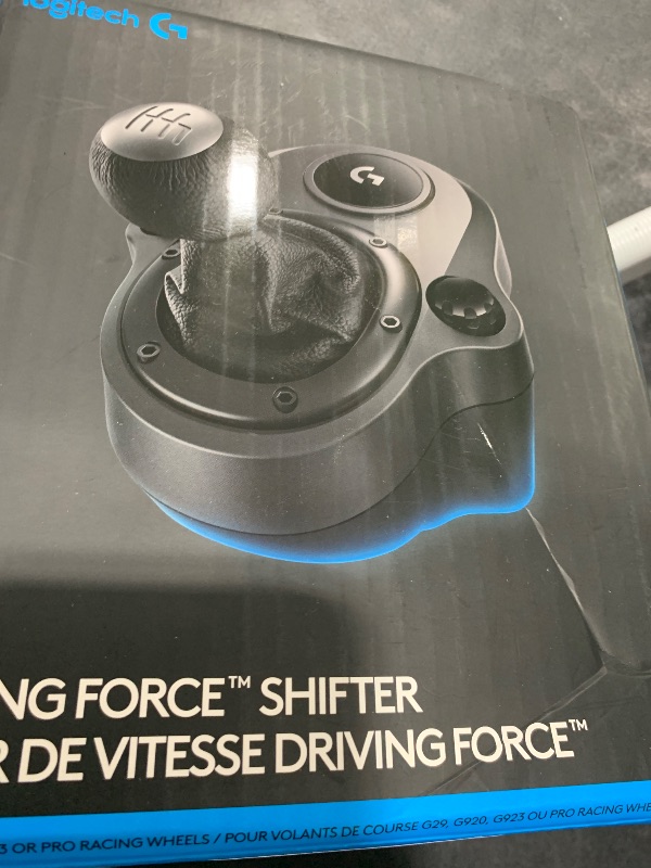 Photo 1 of Logitech G Driving Force Shifter – Compatible with G29, G920 & G923 Racing Wheels for-PlayStation 5, Playstation 4, Xbox-Series X|S, Xbox-One, and-PC