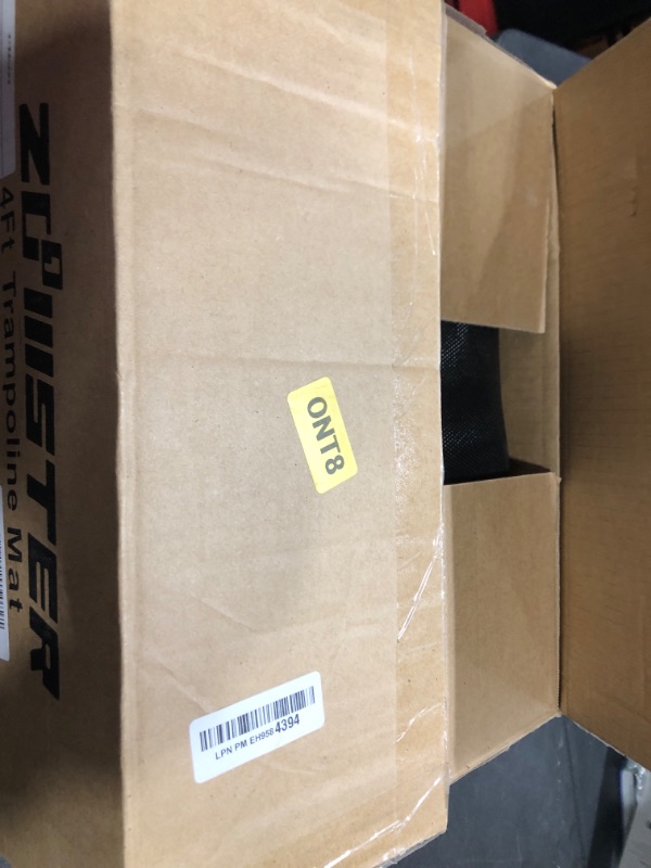 Photo 1 of Zoomster Replacement Jumping Mat, Fits 14 ft Round Trampoline Frame with 72 V-Hooks, Using 5.5" Springs 150" Premium Trampoline Mat (Excluding Frame and Spring)