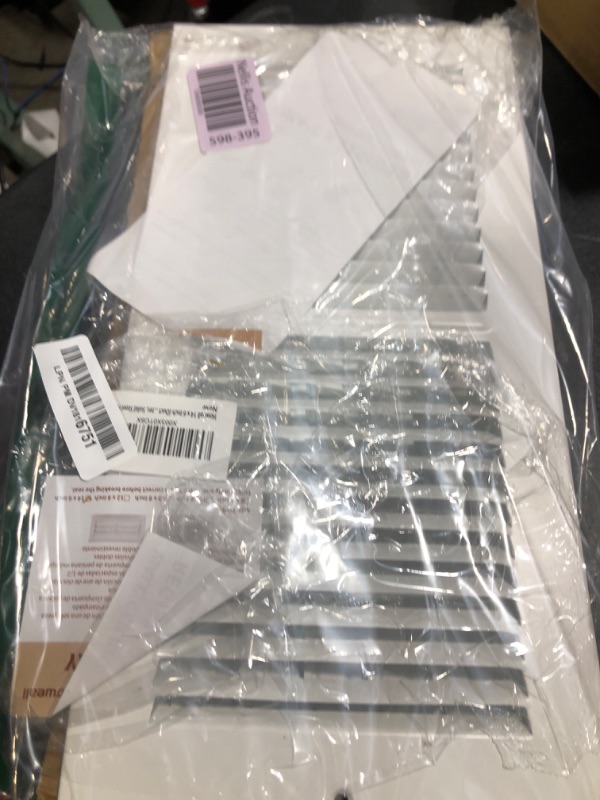 Photo 1 of 14 x 6 Inch [Duct Opening] Air Vent Covers for Wall or Ceiling - High Airflow 2 Way Steel Ventilation - Adjustable Wall/Ceiling Register, 15-3/4 Inch x 7-3/4 Inch [Overall Dimensions]