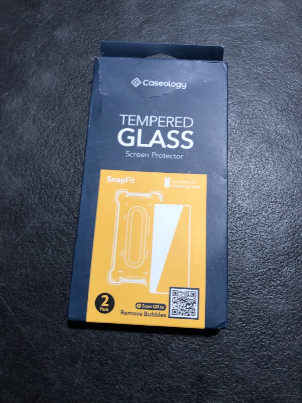 Photo 1 of Caseology Snap Fit for Galaxy Z Fold 6 Screen Protector [2 Pack/Easy Installation Kit] Tempered Glass - Clear