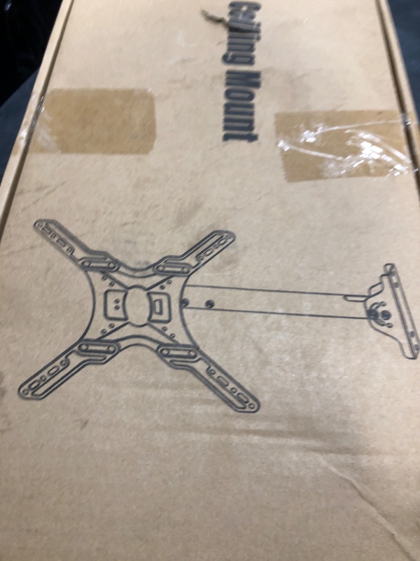 Photo 1 of ELIVED Ceiling TV Mount Fits Most 26-65 Inch LED, LCD OLED Flat Screen TVs, Full Motion Height Adjustable TV Mount Bracket, Swivel and Tilt tv Bracket, Max VESA 400x400mm, Holds up to 99 lbs. YD3015