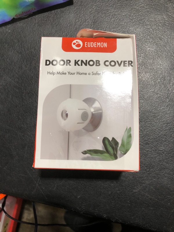Photo 1 of EUDEMON 4 Pack Baby Safety Door Knob Covers Door Knob Locks(not Suit for All Door knobs)