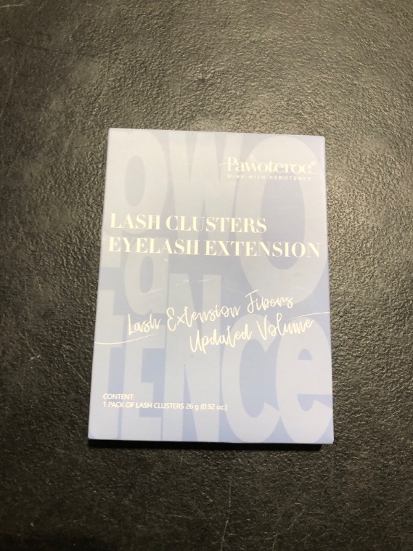 Photo 1 of Pawotence Lash Clusters Wispy Cluster Eyelash Extensions 10-18mm Individual Lashes DIY Cluster Lashes Extension Soft Comfortable Eyelash Clusters with Thin Band