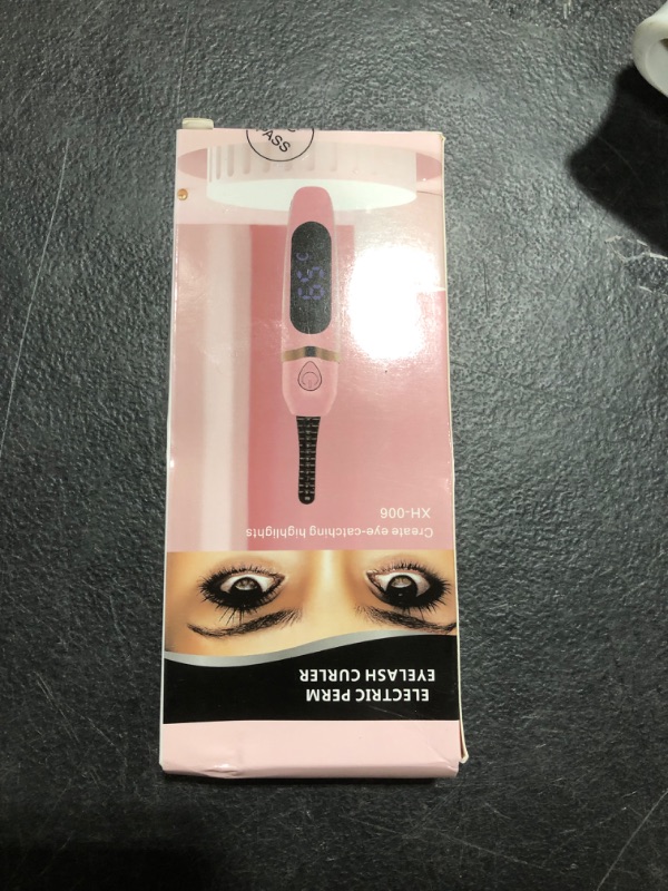 Photo 1 of Heated Eyelash Curlers - Eye Lash Curler Heat - Mini Electric Eyelash Curler with LED Display 3 Temp Settings USB Rechargeable Natural Curling 24H Long Lasting for Women Makeup Tools Gifts