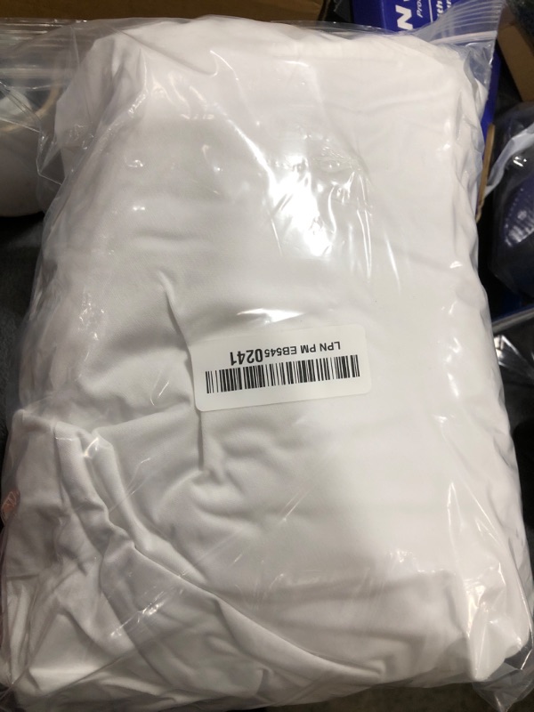 Photo 1 of Split Top King Waterproof Mattress Protector (76" W x 80" L) - for Adjustable Bed with Flex Head Split - Hypoallergenic Premium Quality Cover Protects Against Dust, Allergens