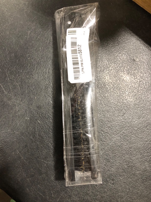 Photo 1 of Double Sided Bristle Hair Brush, Hair Straightening Comb, Clamp Hair Brush for Smoothing and Styling, Salon Hairdressing Styling Tool for Women and Men(Black)