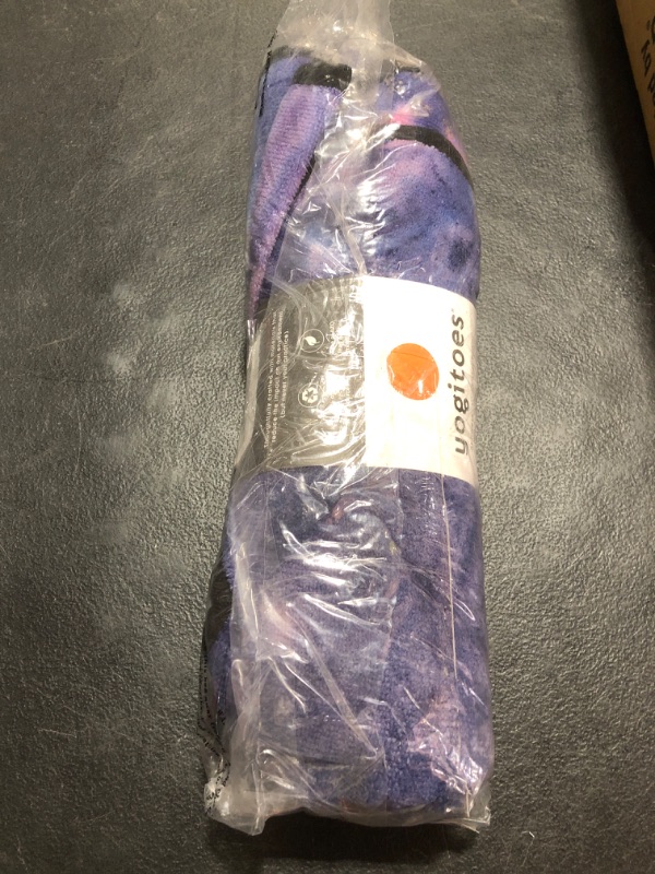 Photo 1 of Manduka Yogitoes Yoga Towel for Mat Nonslip and Quick Dry for Hot Yoga with Rubber Bottom Grip Dots 71 Inch Long Thin and Lightweight