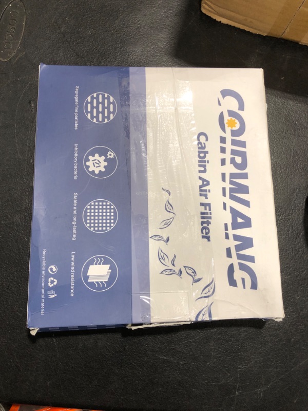 Photo 1 of COIRWANG CF10374 Cabin Air Filter with Activated Carbon, Replacement for Toyota Tacoma 2005-2023, Dodge Dart 2013-2016, Pontiac Vibe 2003-2008, Replacement 87139-yzz09