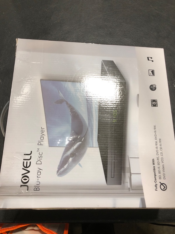 Photo 1 of HD Blu Ray Player, Blue Ray/DVD/CD Player for TV, Play Region A/1 Blu-ray Disc and All Region DVD Discs, Blu-ray DVD Player with HDMI/AV/Coaxial Output, USB Input, Built-in PAL NTSC (Zone 1 Blu-ray)