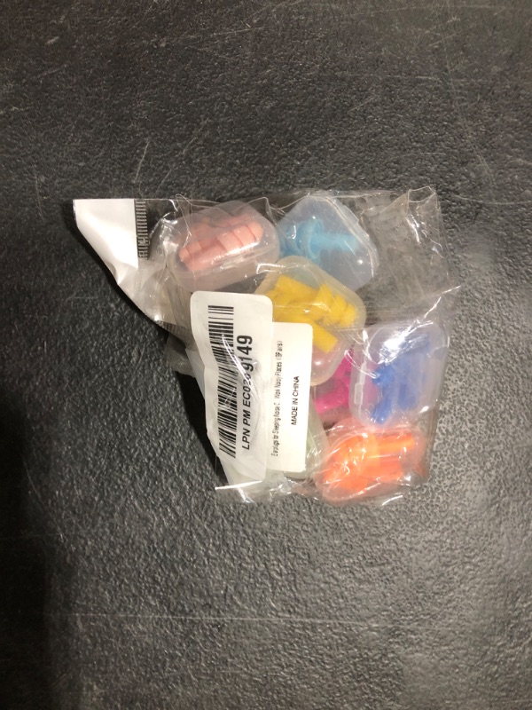 Photo 1 of Earplugs for Sleeping Noise Cancelling Reusable Silicone Ear Plugs Suitable for Swimming Travel Snoring Airplanes Study Work Noisy Places?8Pairs?