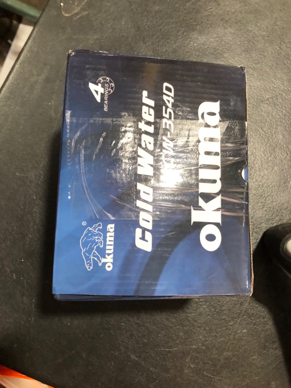 Photo 1 of Okuma Coldwater 350 Low Profile Linecounter Reel CW354D, Right Hand