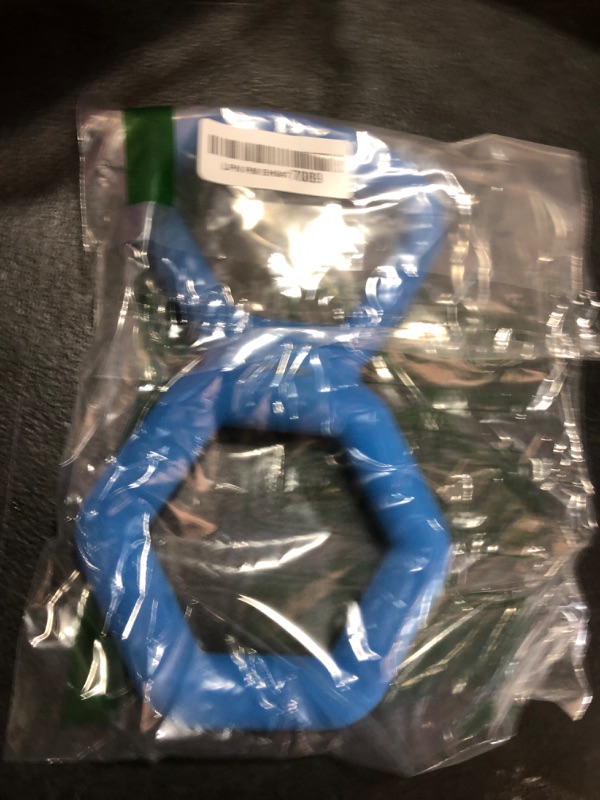 Photo 1 of victob Tug of War Dog Toy - Supplies for Tug of War - Dog Pull Game Interactive Double Ring Pull Toy Tough Chew Toy Durable Rubber Toys for All Breed Chewers, Blue