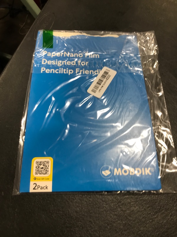 Photo 1 of MOBDIK 2 Pack Paperfeel Screen Protector Compatible with iPad 9/8/7 (10.2 Inch, 2021/2020/2019, 9th/8th/7th Generation), Crafted for Natural Writing, Anti Glare with Easy Installation Kit