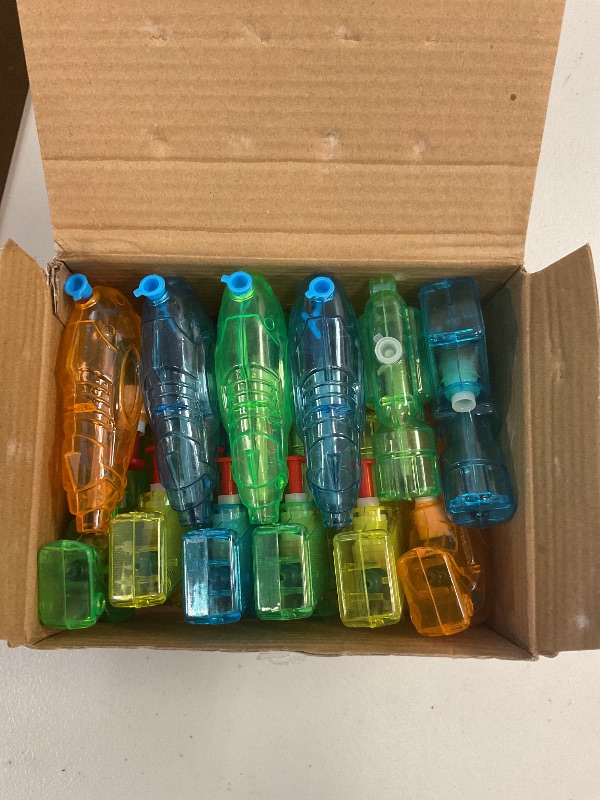 Photo 1 of 12 Packs Water Gun for Kids Squirt Toys Outdoor Beach Swimming Pool Game Summer Party Favor