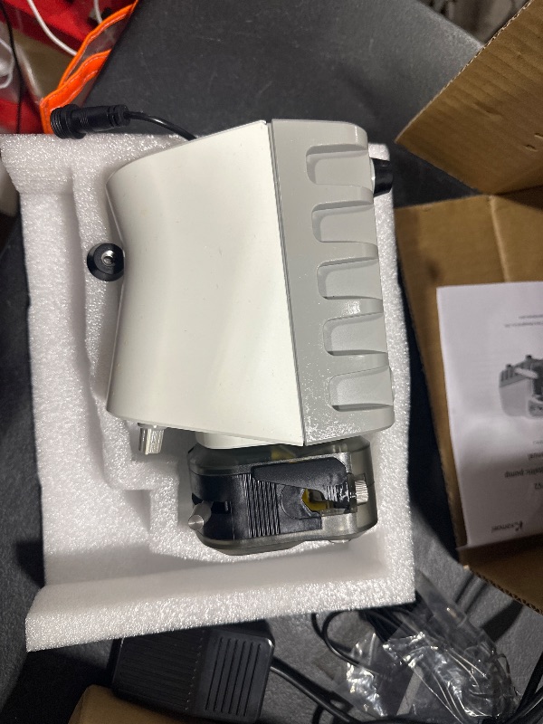 Photo 1 of Kamoer DIP1500 peristaltic Pump 24V 1500ml/min high Flow Intelligent Variable Speed 0.1-400rpm Liquid dosing Pump 3 rotors LED Screen RS485 7.9mm x 11.1mm (IDxOD)