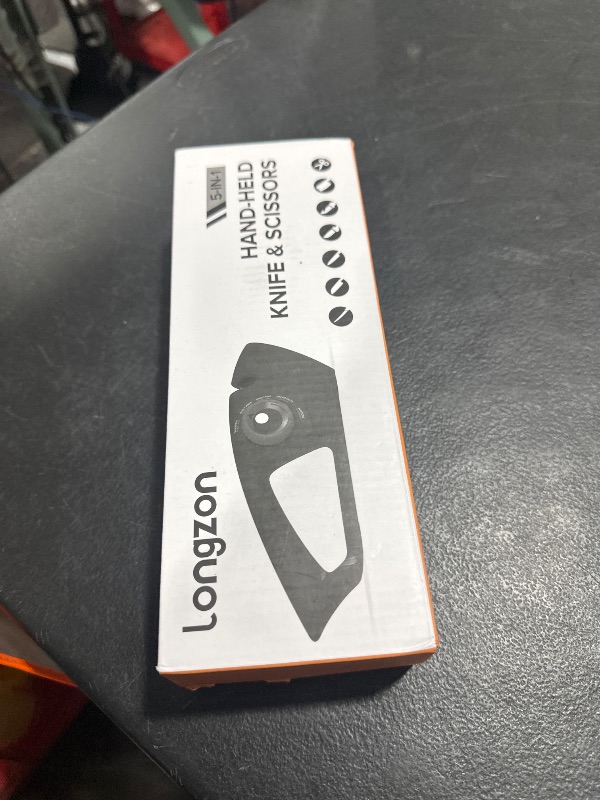 Photo 1 of Longzon 5-in-1 Knife Sharpener 5 Stage with a Pair of Cut-Resistant Glove,Original Premium Polish Blades,Best Kitchen Knife Sharpener Really Works for Pocket Knife Chefs, Serrated Knives,Scissors