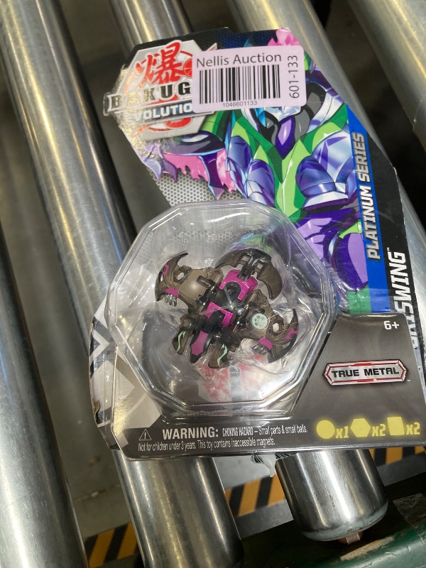 Photo 1 of Bakugan Evolutions, Griswing, Platinum Series True Metal Bakugan, 2 BakuCores and Character Card, Kids Toys for Boys, Ages 6 and Up