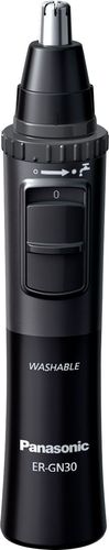 Photo 1 of Panasonic Nose/Facial Hair Wet/Dry Trimmer (ERGN30H) - Black/Charcoal
