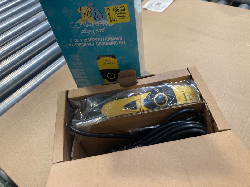 Photo 1 of ConairPRO Dog 2 in 1 Clipper Trimmer Grooming Kit
