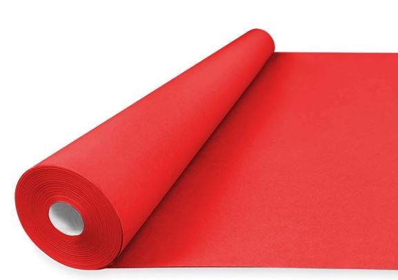 Photo 1 of Vanhench Wrapping Paper Red, Solid Color Art Kraft Craft Paper for Valentines Bouquet Flower Crafts Packing Poster Bulletin Board 80GSM 55LB
