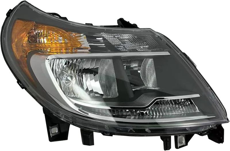 Photo 1 of 1pc--SAILIN Replacement Passenger Right Side Headlight Headlamp without DRL Assemble Complete for RAM Promaster 1500 2500 3500 from 2010-2022
